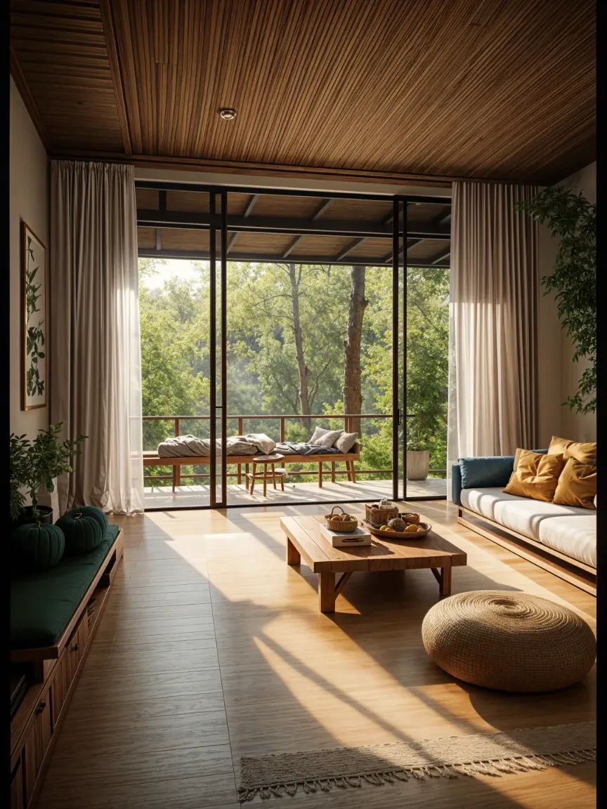 virtually staged room